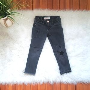 ABERCROMBIE EUC Girls Distressed Jeans (3/4)